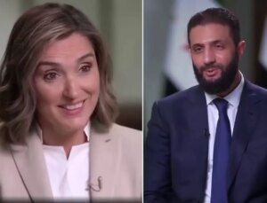 Ahmed Şara’yı canlı yayında zora sokan soru