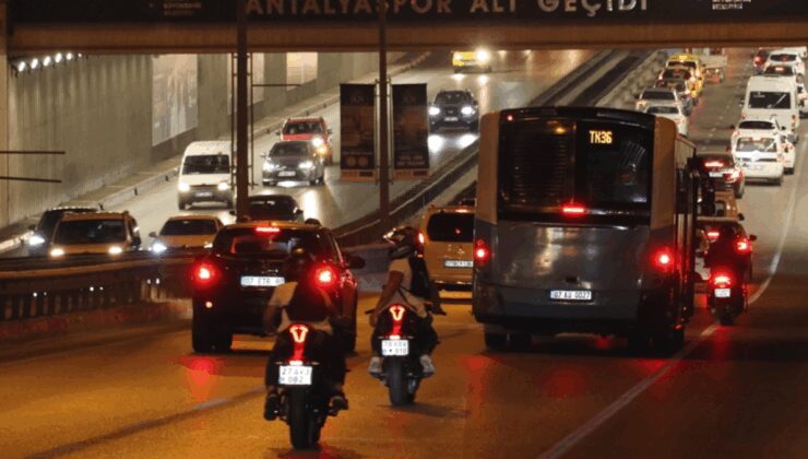 Antalya’da motosiklet sayısı 510 bini aştı