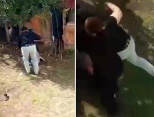 Aynı apartmanda yaşayan anne ve kız kardeşini darbetti