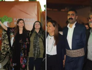 Belediye eş başkanları Koma Amed konserinde halay çekti