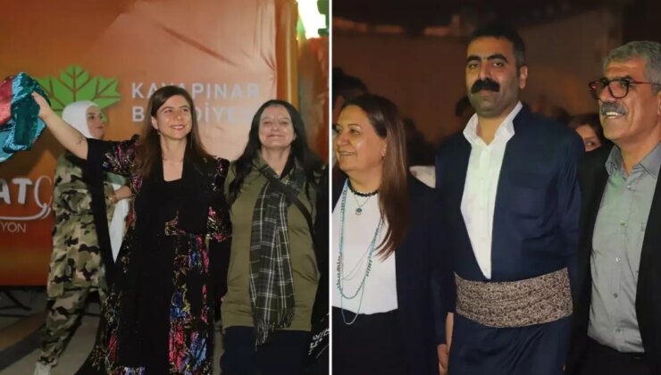 Belediye eş başkanları Koma Amed konserinde halay çekti