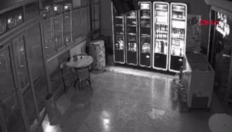 Camı kırıp girdi: Markette yedi, içti ve gitti