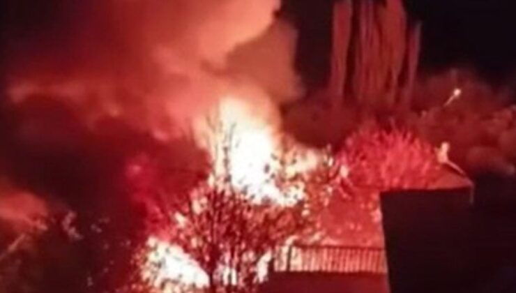 Çankırı’da yangın: 6 ev ve 1 ahır tamamen kül oldu
