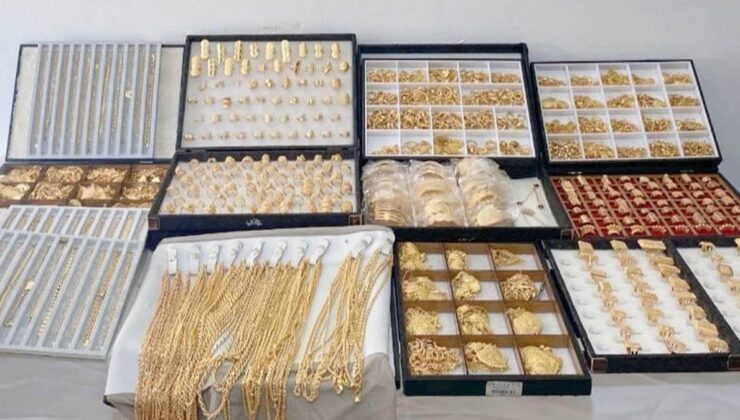 Diyarbakır’da durdurulan araçtan kilolarca altın çıktı