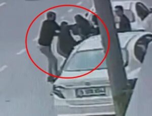 Drift atarken yakalandı, polise saldırıp silahını almaya çalıştı