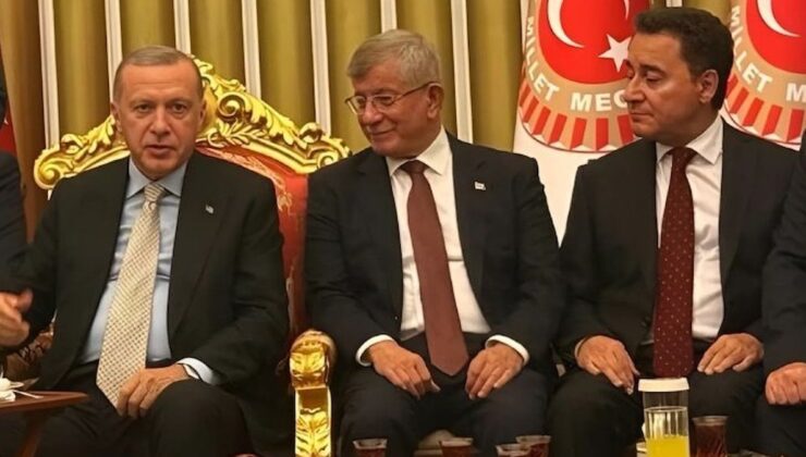Erdoğan, Davutoğlu ve Babacan’la yıllar sonra yan yana!