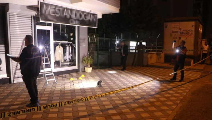 Erkek giyim mağazasına atılan EYP paniğe neden oldu