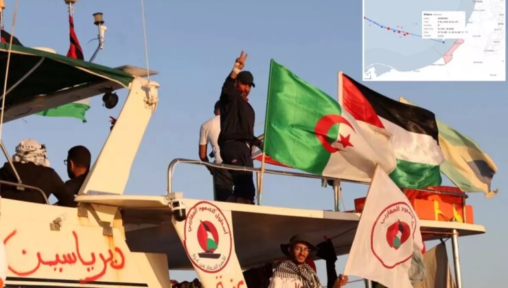 Gazze karasularına ulaşan Mikeno, İsrail tarafından ele geçirildi