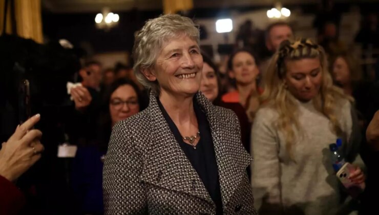 İrlanda’da yeni cumhurbaşkanı Catherine Connolly oldu