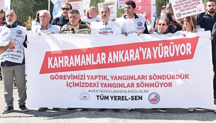 İtfaiyeciler de şehitlik istiyor