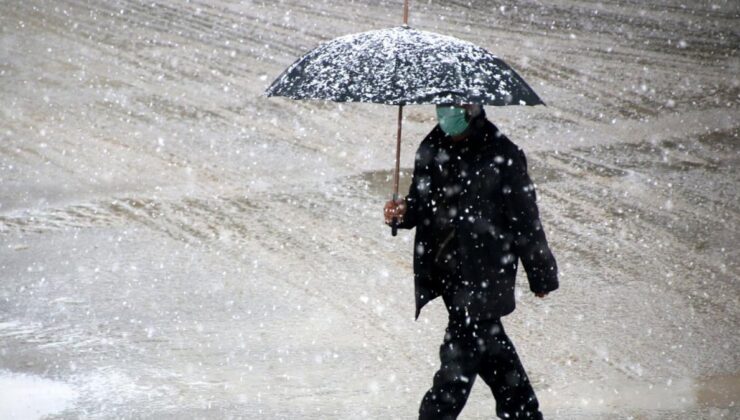 Karla karışık yağmur geliyor! Meteoroloji sarı kodlu uyarı yaptı