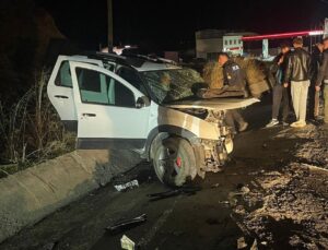 Kaza sonrası araç bu hale geldi! karı koca öldü, 3 kişi yaralandı