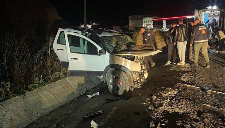 Kaza sonrası araç bu hale geldi! karı koca öldü, 3 kişi yaralandı