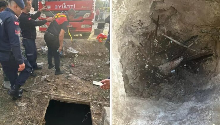 Nar toplamak isterken canından oluyordu! Kuyuya düşen 5 yaşındaki çocuk kurtarıldı