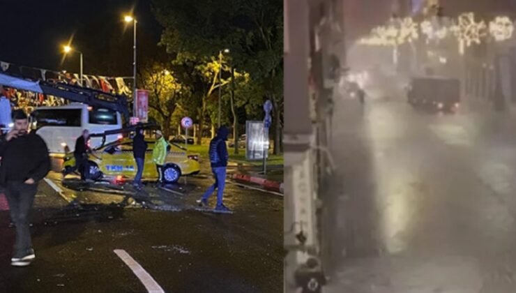 Sağanak İstanbul’u vurdu! Fatih’te yol çöktü, İstiklal Caddesi göle döndü