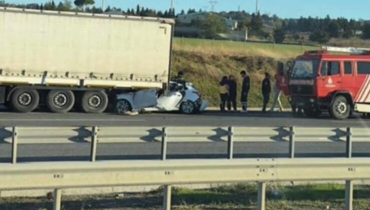 Silivri’de facia kaza! Ölüme son sürat ilerledi