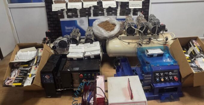 Sivas’ta kaçakçılık operasyonu: 4 kişi yakalandı