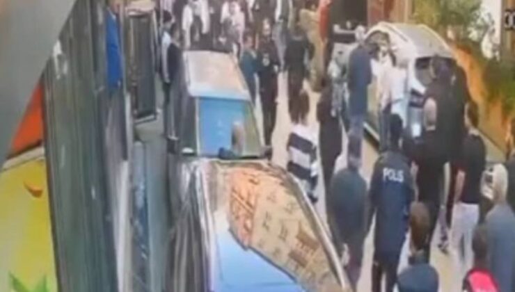 Sokak ortasında taciz! Meydan dayağından kaçamadı