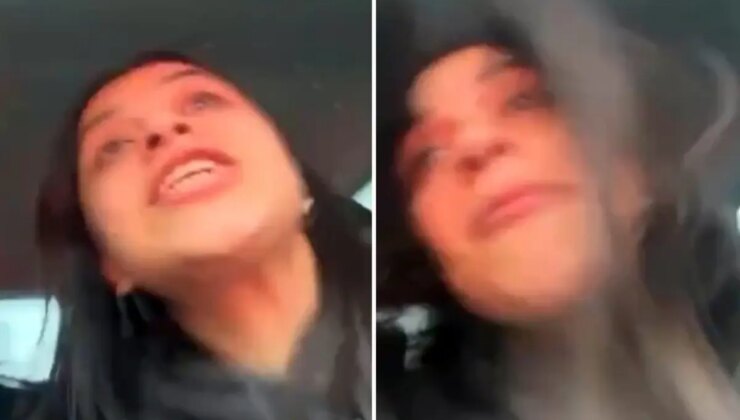 Telefonla video çekerken ölümden döndüler