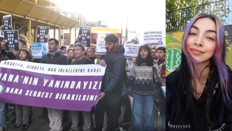 Üniversite arkadaşları Nana için sokağa indi