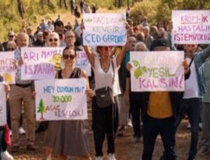 Yayla bizim su bizim eylemi “Kararlar masa başında değil bu dağlarda alınsın”