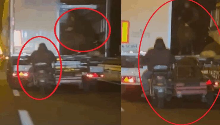 Akılalmaz hırsızlık: Aksiyon sahnelerini aratmadılar