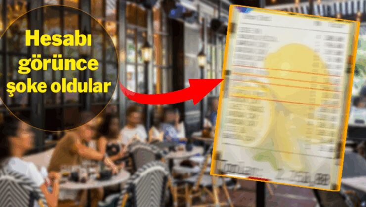 Artık çaya limon istemek de paralı! Hesabı görünce şoke oldular!