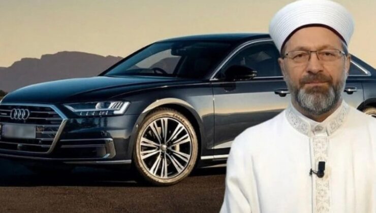 Audi’si demirle takas edilmiş