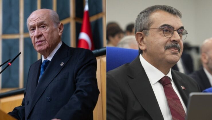 Bahçeli’nin açıklaması bakanı kızdırdı