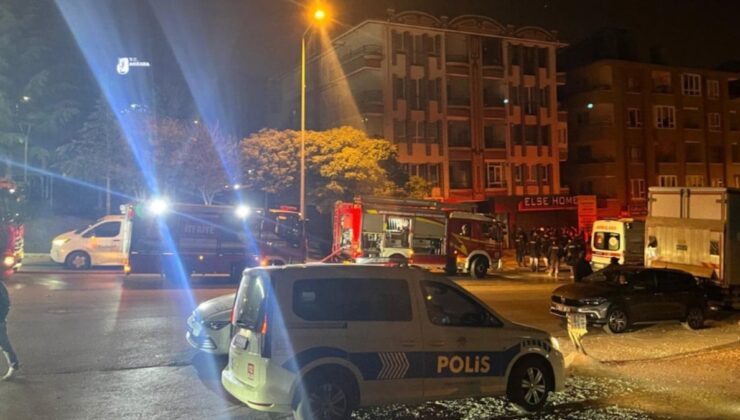 Başkent’te korkutan patlama: 4 katlı bina tahliye edildi
