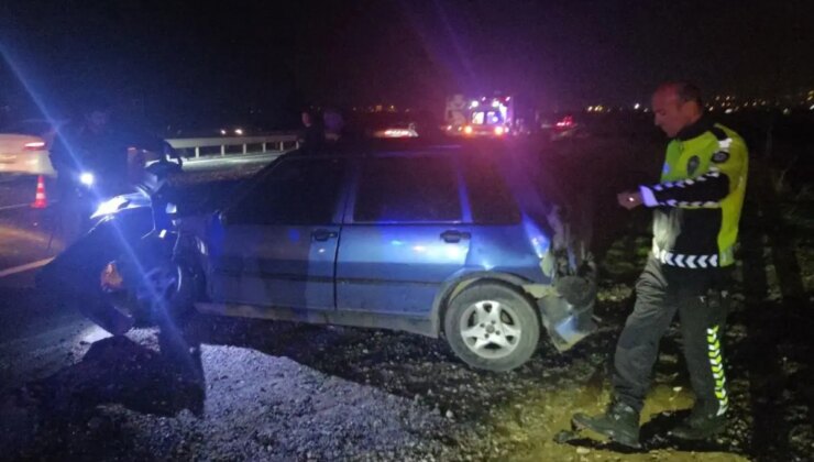 Bir garip kaza! Facia ucuz atlatıldı, içinden sürücü çıkmadı