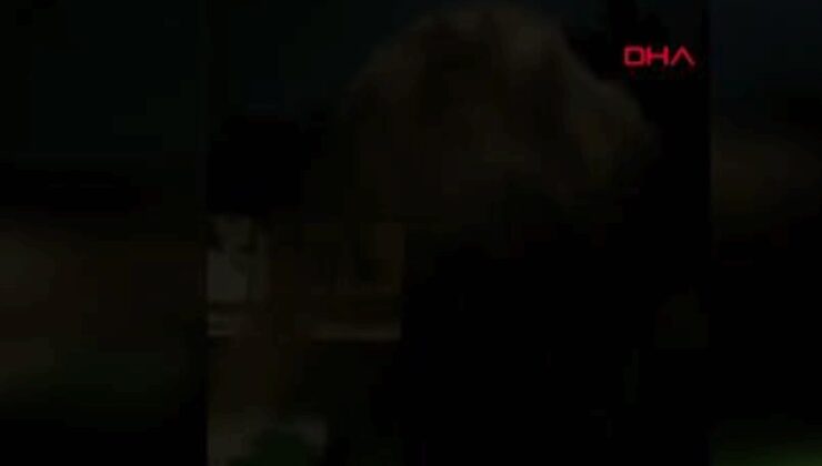 Bodrum’da ana isale hattı patladı, tonlarca su caddeye aktı