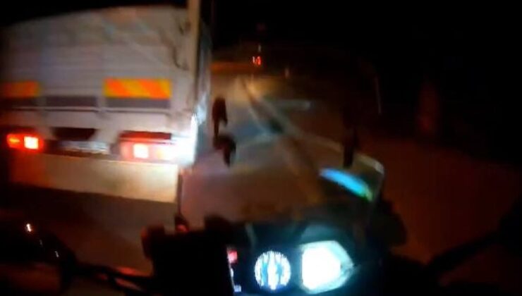 ‘Canım sıkkın’ dedi motosikletliye tekme tokat girişti