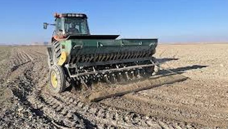 Çiftçiyi korkutan manzara