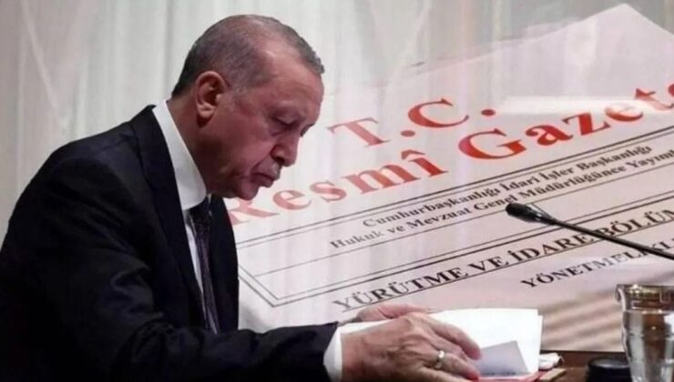 Cumhurbaşkanı Erdoğan imzaladı: Çok sayıda görevden alma ve atama kararı…