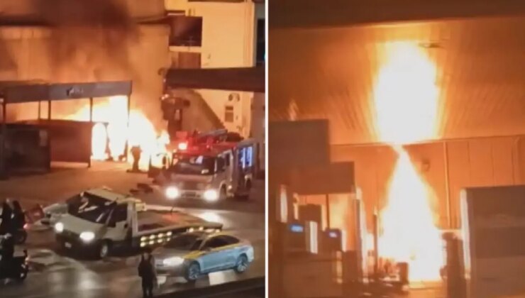 Esenyurt’ta şarjda olan elektrikli araç alev alarak patladı