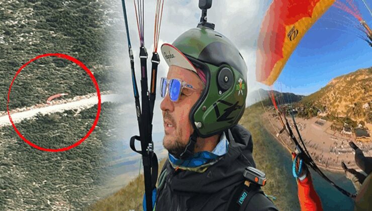 Fethiye’de paraşüt faciası: Kayalıklara düşüp can verdi