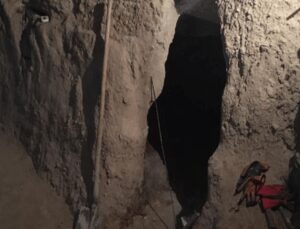 Gaziantep’te kaçak kazı yapan 9 kişiye suçüstü baskın