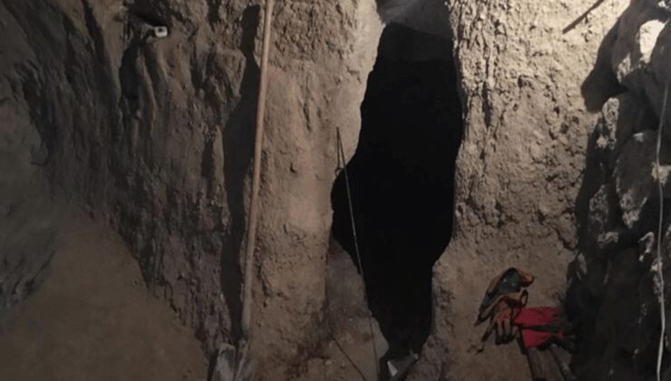 Gaziantep’te kaçak kazı yapan 9 kişiye suçüstü baskın