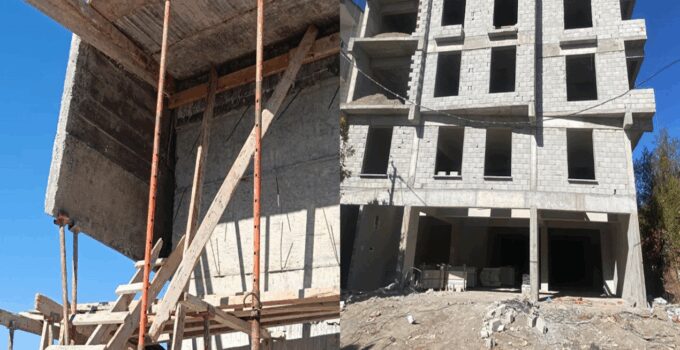 İnşaatta saçak çöktü: Feci kaza can aldı