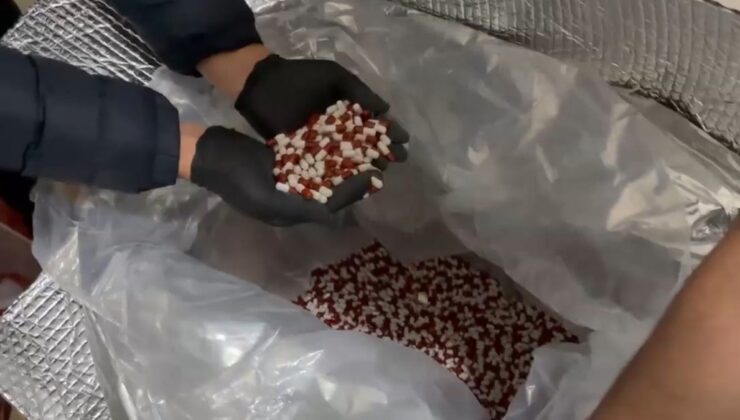 İstanbul’da 1 milyon 446 bin uyuşturucu hap ele geçirildi