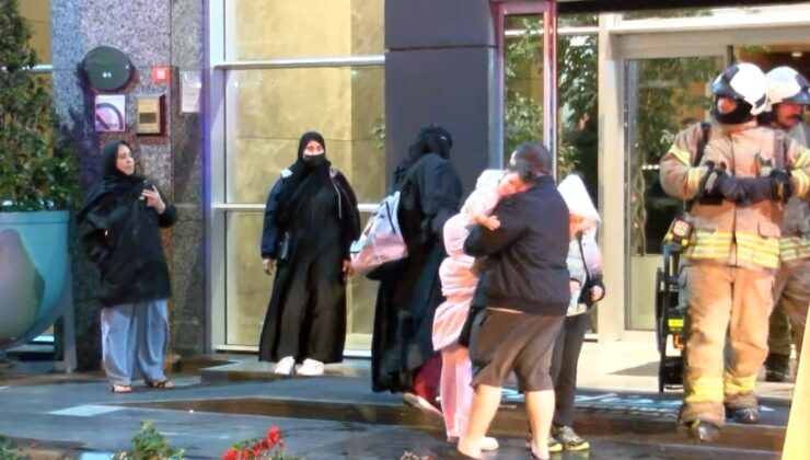 İstanbul’da 27 katlı otelde yangın!