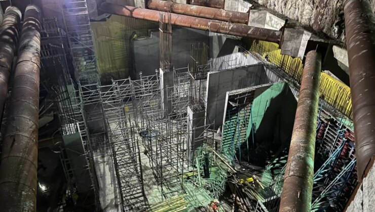İstanbul’da metro inşaatında iskele çöktü: 2 yaralı, 1 işçi hayatını kaybetti