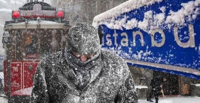 Kara kış kapıda!  İstanbul’a lapa lapa kar yağacak