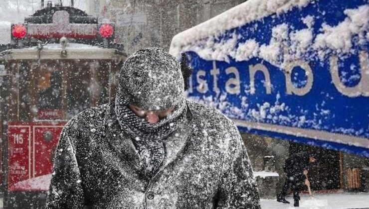 Kara kış kapıda!  İstanbul’a lapa lapa kar yağacak