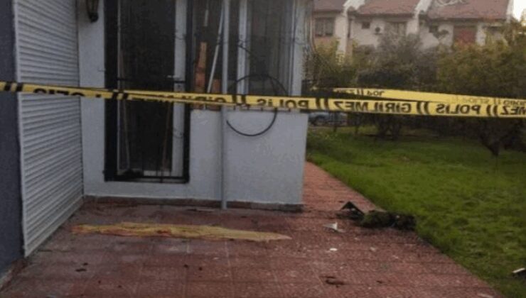 Oğlunu bıçakladı, kendisini ateşe verip altıncı kattan atladı