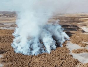 Önce kurudu sonra yandı! Konya’da facia yaşandı