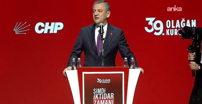 Özgür Özel’in bu sözleri sonrası alkış tufanı koptu