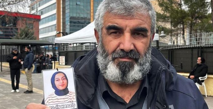 Rojin’in babası Nizamettin Kabaiş’e ölüm tehdidi