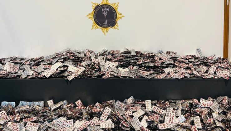 Samsun’da 49 bin 362 uyuşturucu hap ele geçirildi